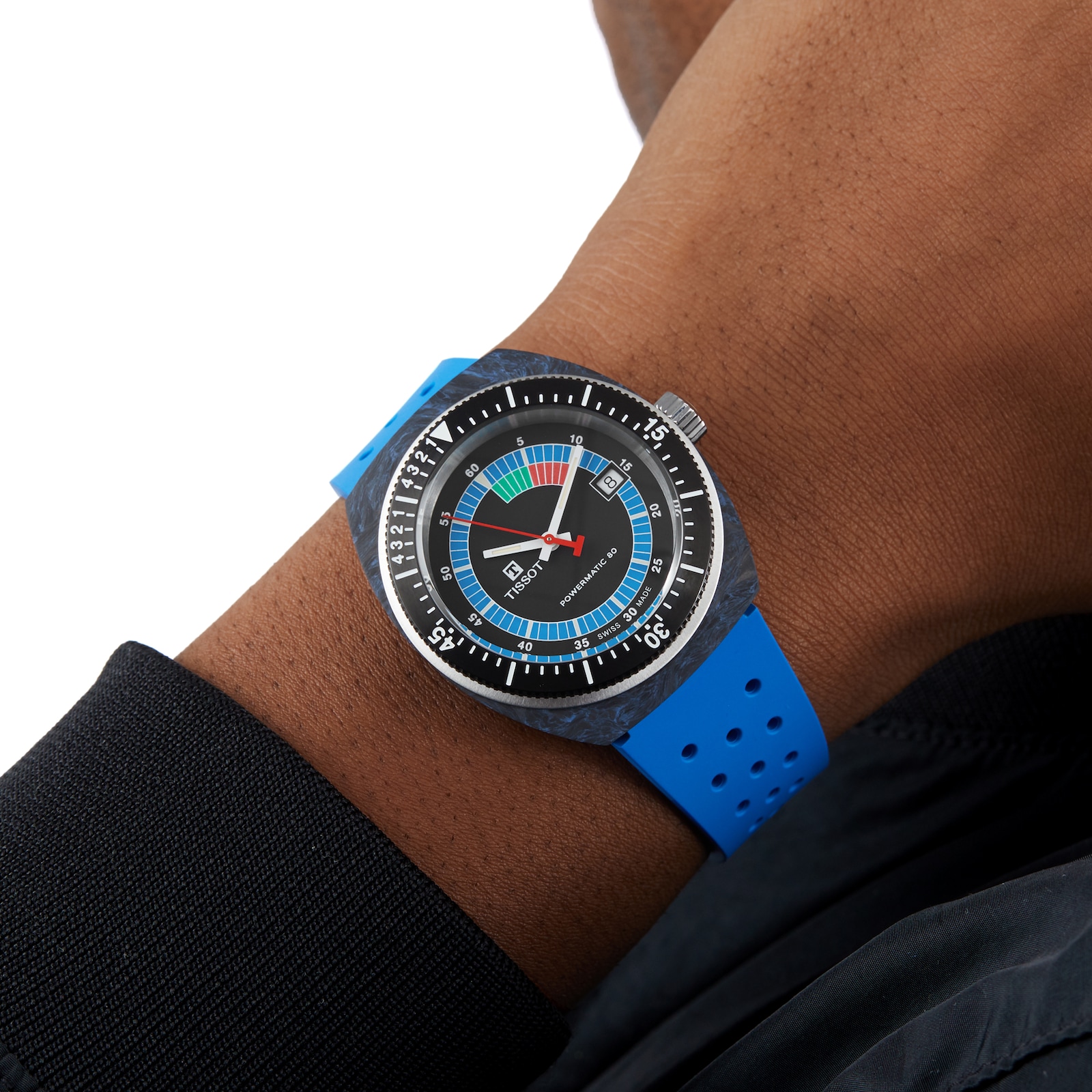 Tissot T-Sport Sideral S Blue Strap Watch