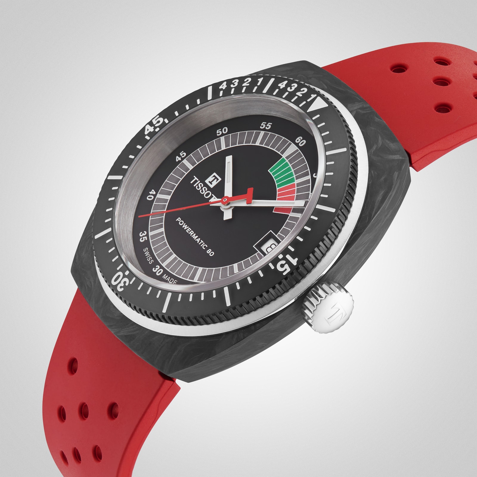 Tissot T-Sport Sideral S Red Strap Watch