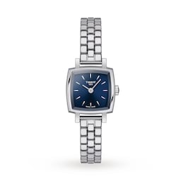 17361723 - Lovely Square Quartz 20mm Ladies Watch Blue