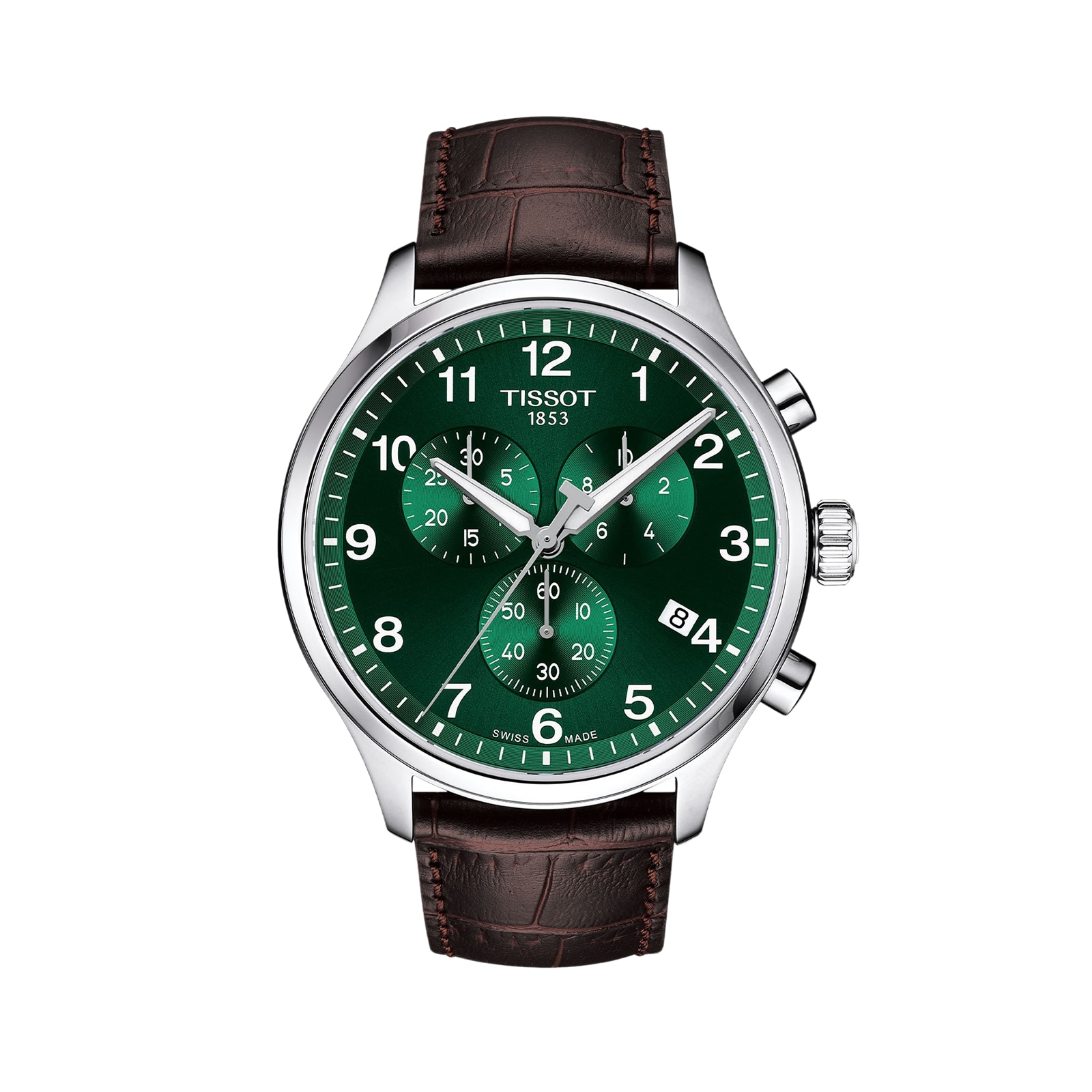 Tissot Chrono XL Classic 45mm Mens Watch Green