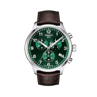 Tissot Chrono XL Classic 45mm Mens Watch Green