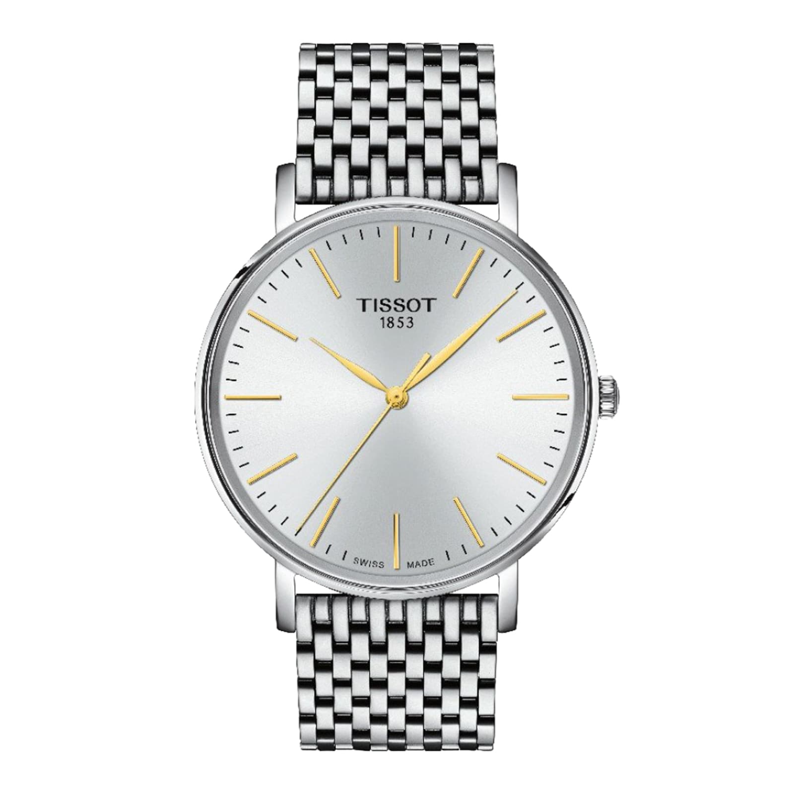 Tissot EveryTime 40mm Mens Watch Silver Tissot EveryTime 40mm Mens Watch Silver