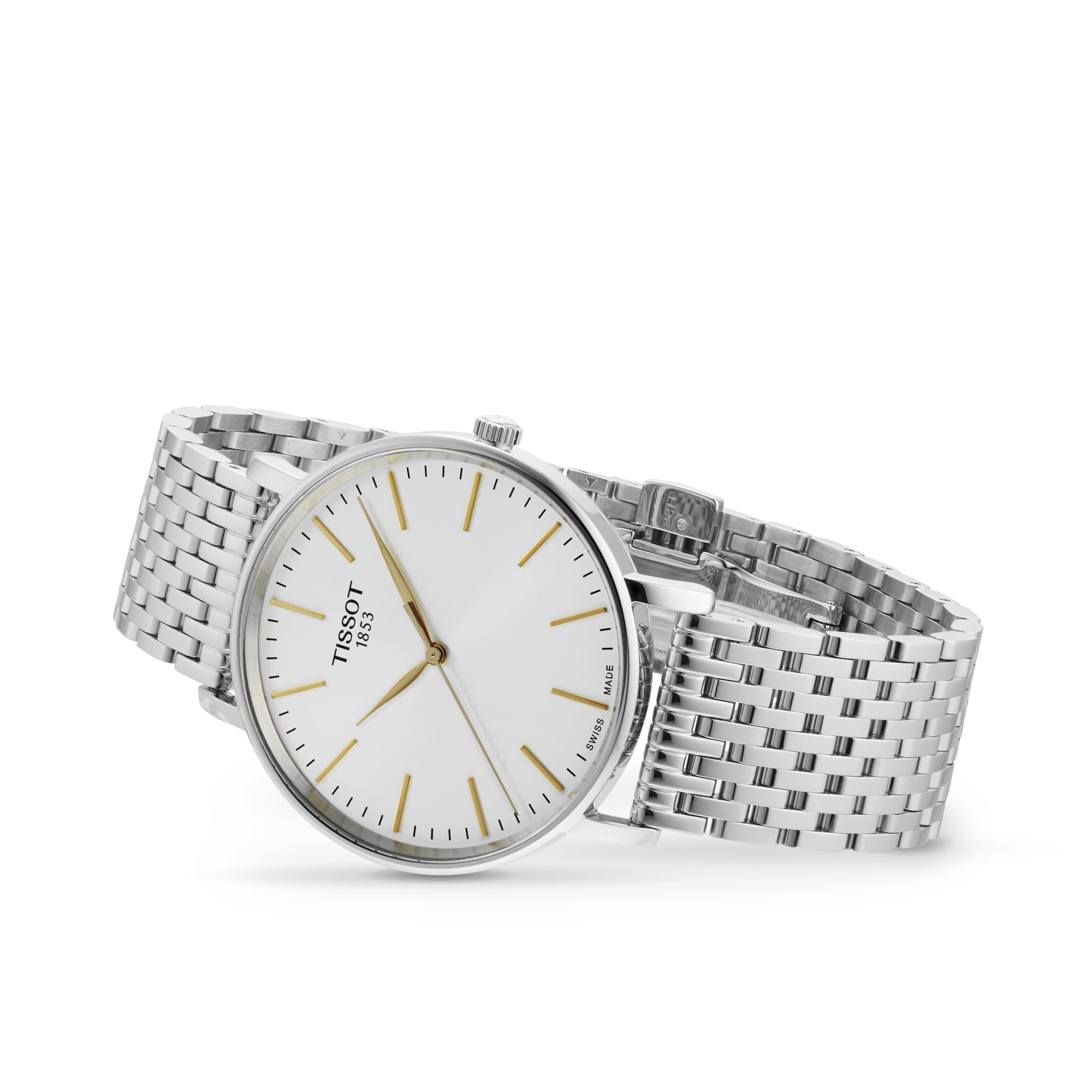Tissot EveryTime 40mm Mens Watch Silver Tissot EveryTime 40mm Mens Watch Silver