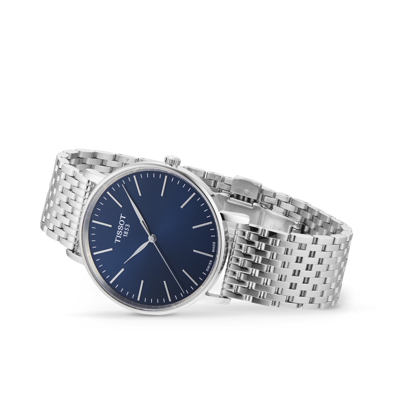 Tissot T-Classic Everytime 40mm Mens Watch Blue