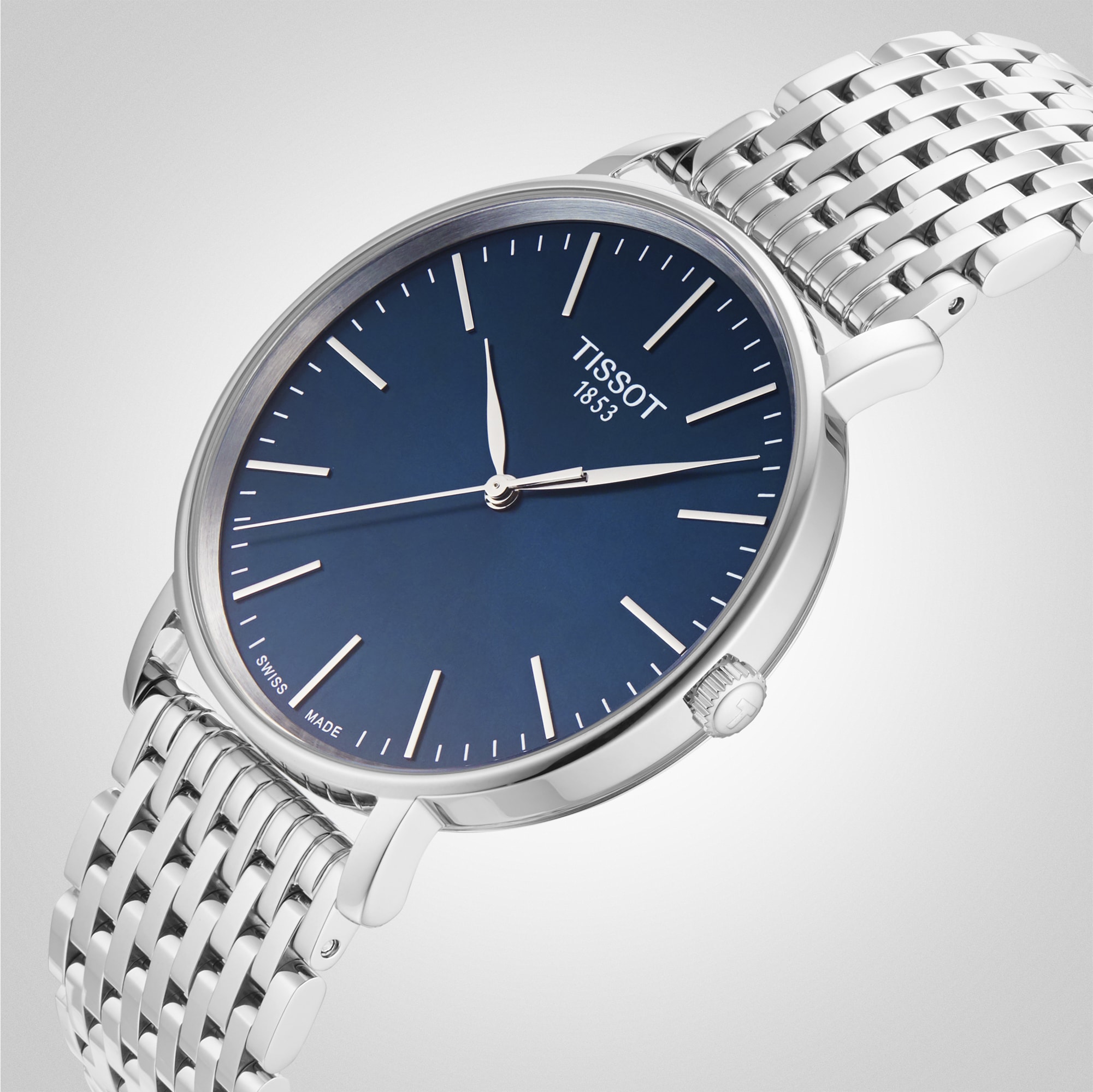 Tissot Everytime 40mm Mens Watch Blue Tissot Everytime 40mm Mens Watch Blue