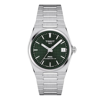 Tissot PRX Powermatic 80 35mm Unisex Watch Green Tissot PRX Powermatic 80 35mm Unisex Watch Green