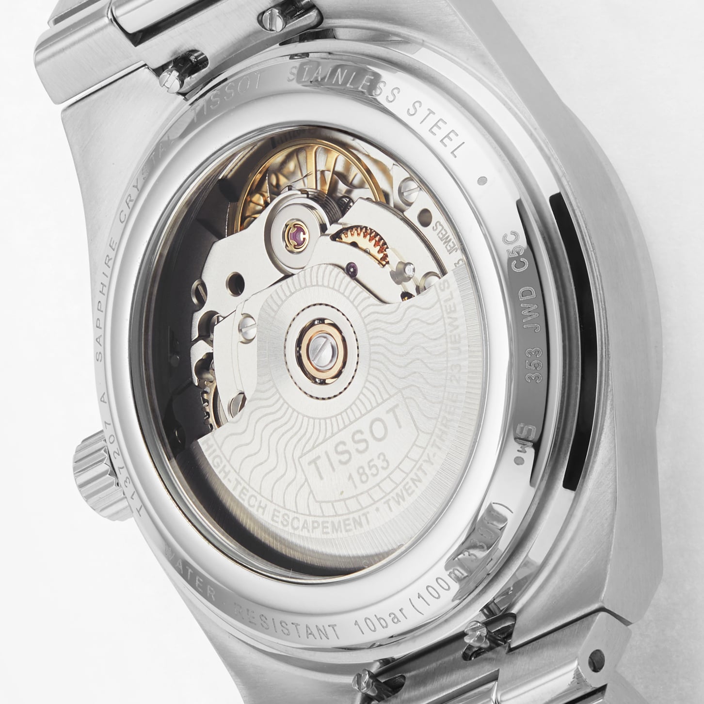 Tissot PRX Powermatic 80 35mm Unisex Watch White Tissot PRX Powermatic 80 35mm Unisex Watch White