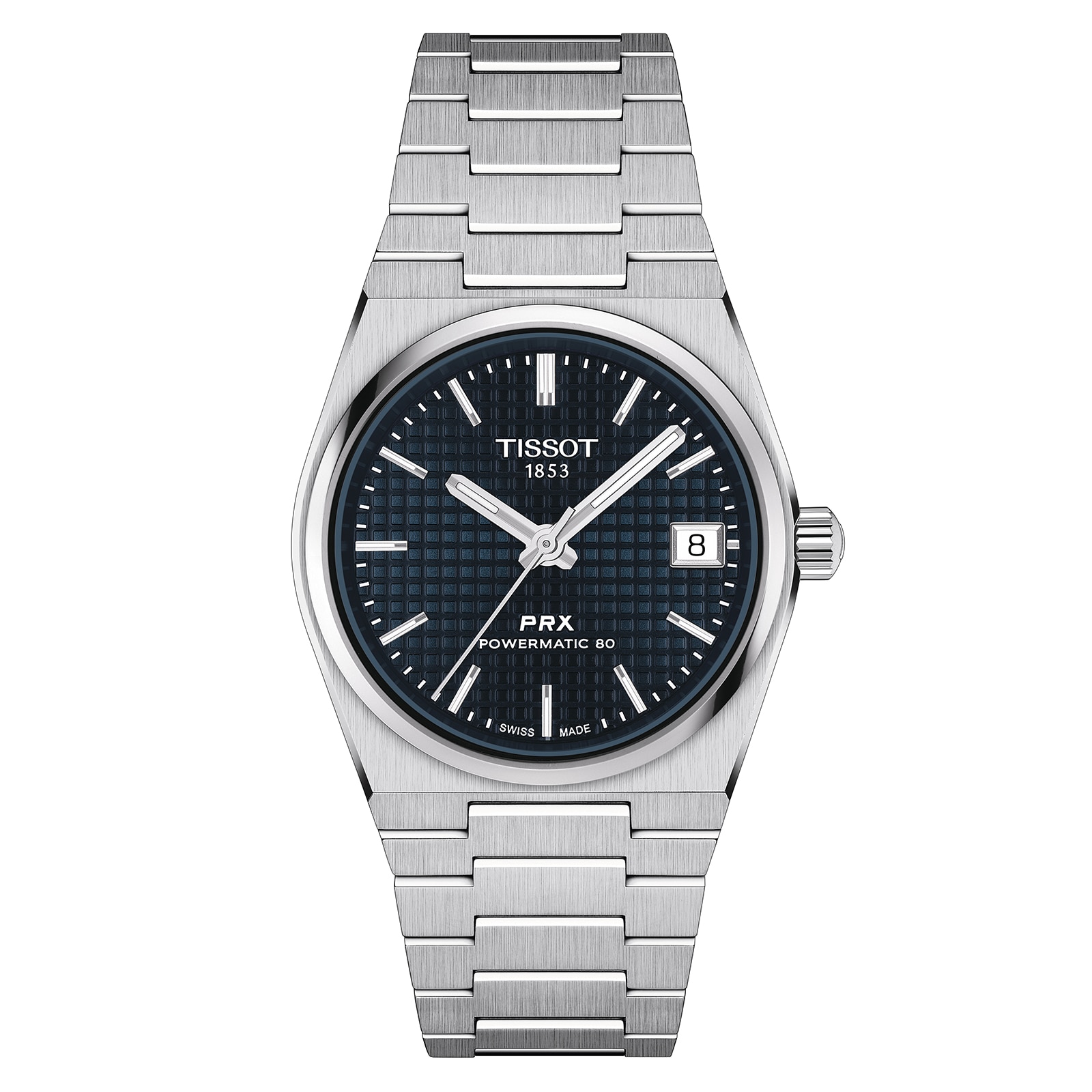 Tissot PRX Powermatic 80 35mm Unisex Watch Blue Tissot PRX Powermatic 80 35mm Unisex Watch Blue
