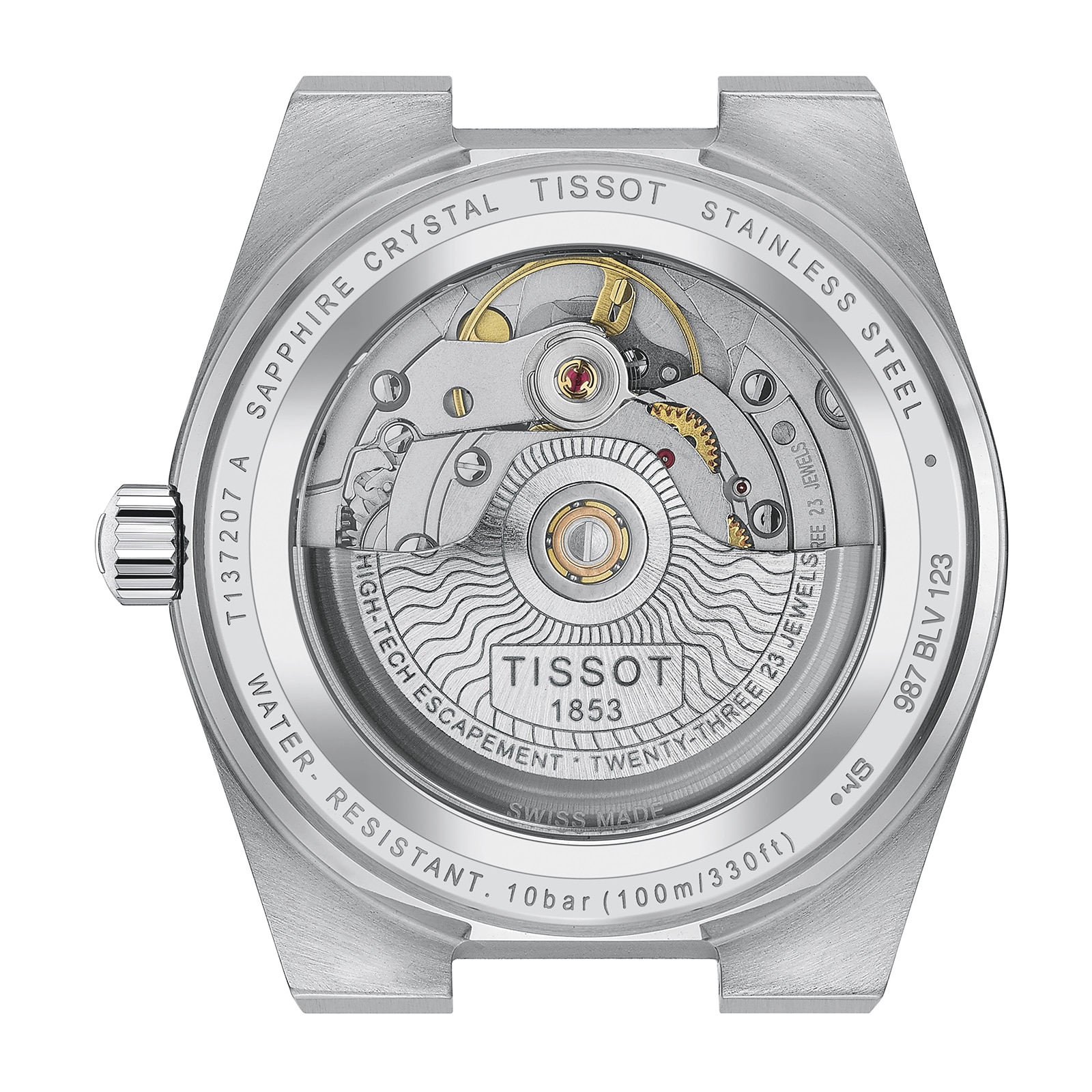 Tissot PRX Powermatic 80 35mm Unisex Watch Blue T1372071104100 