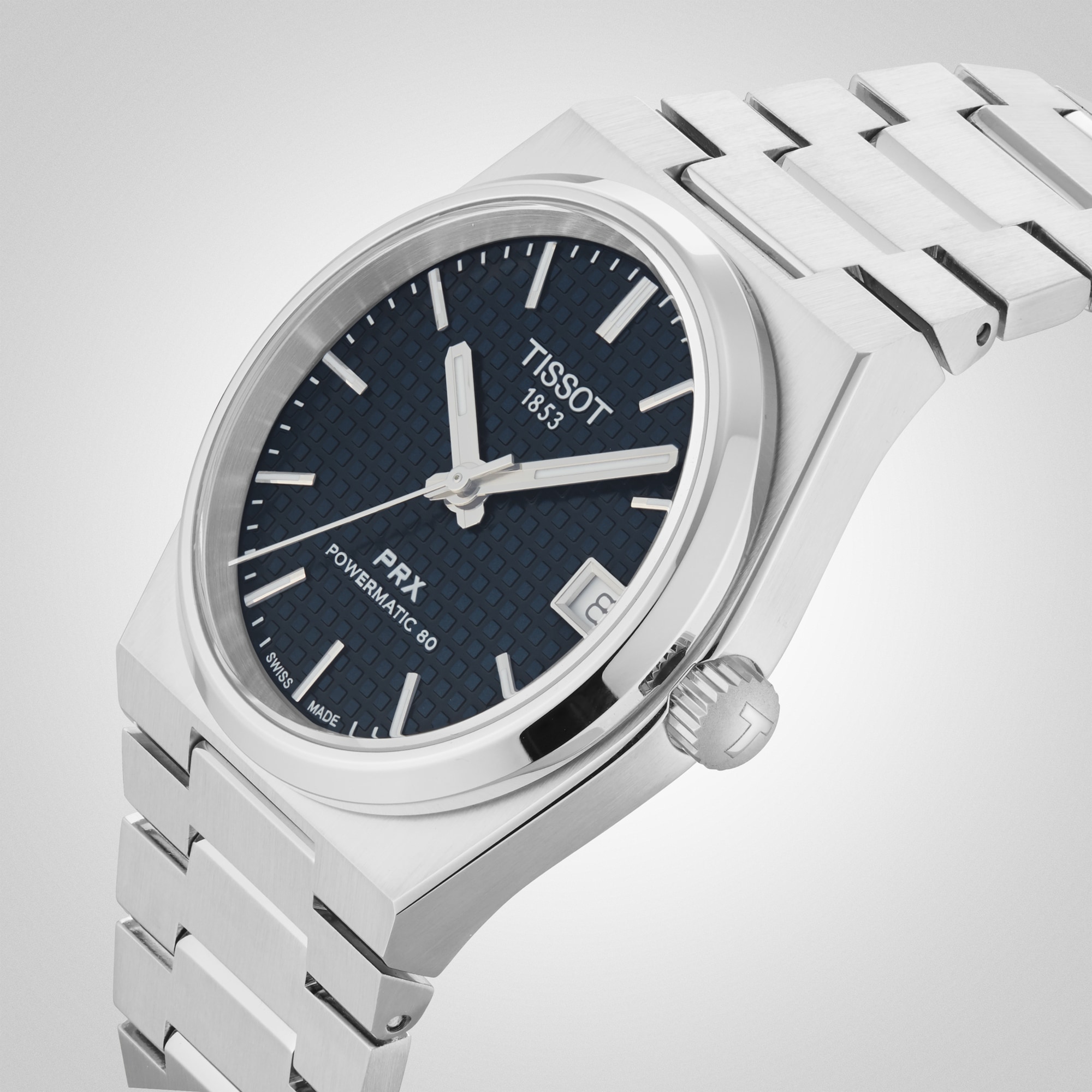 Tissot PRX Powermatic 80 35mm Unisex Watch Blue Tissot PRX Powermatic 80 35mm Unisex Watch Blue
