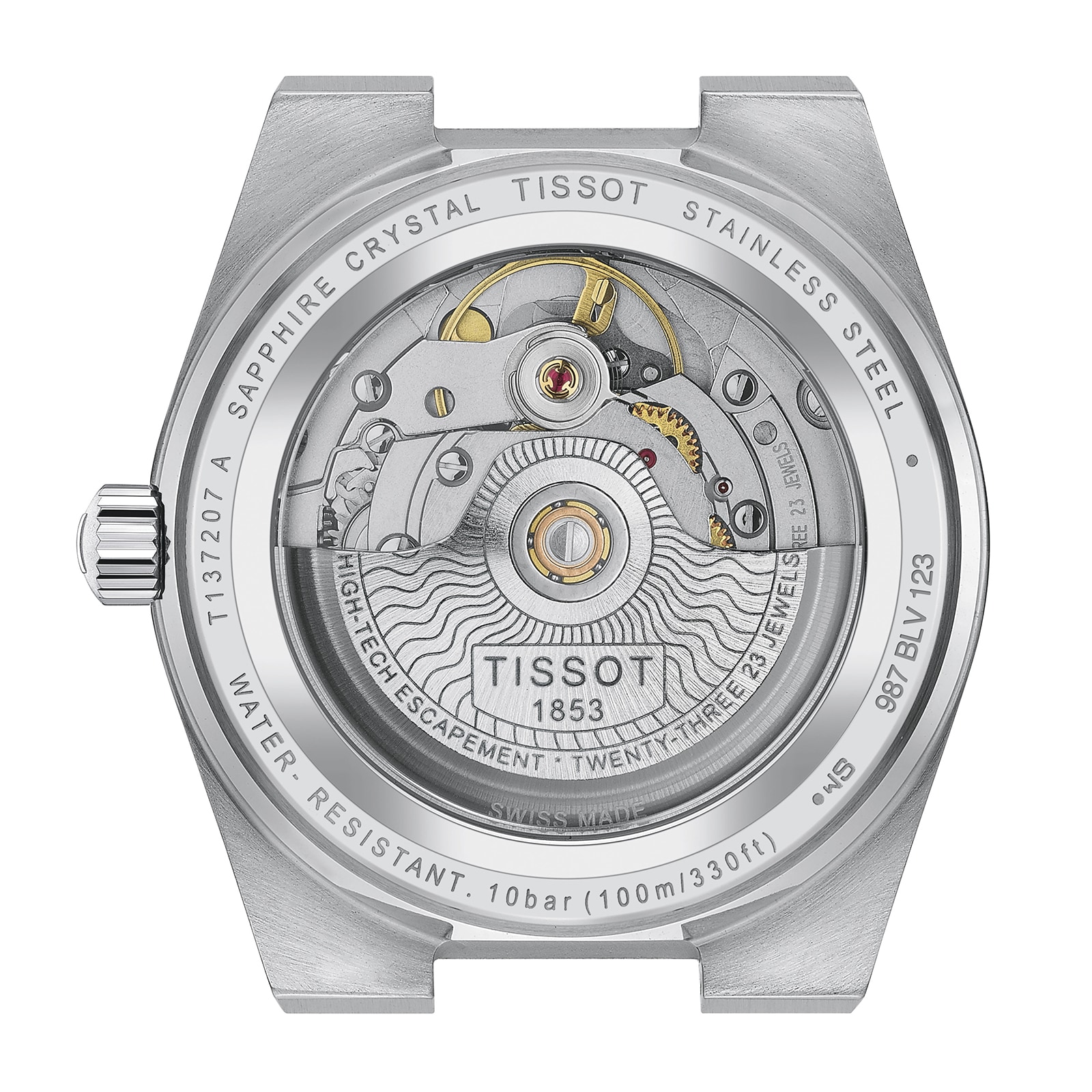 Tissot PRX Powermatic 80 35mm Unisex Watch Black Tissot PRX Powermatic 80 35mm Unisex Watch Black