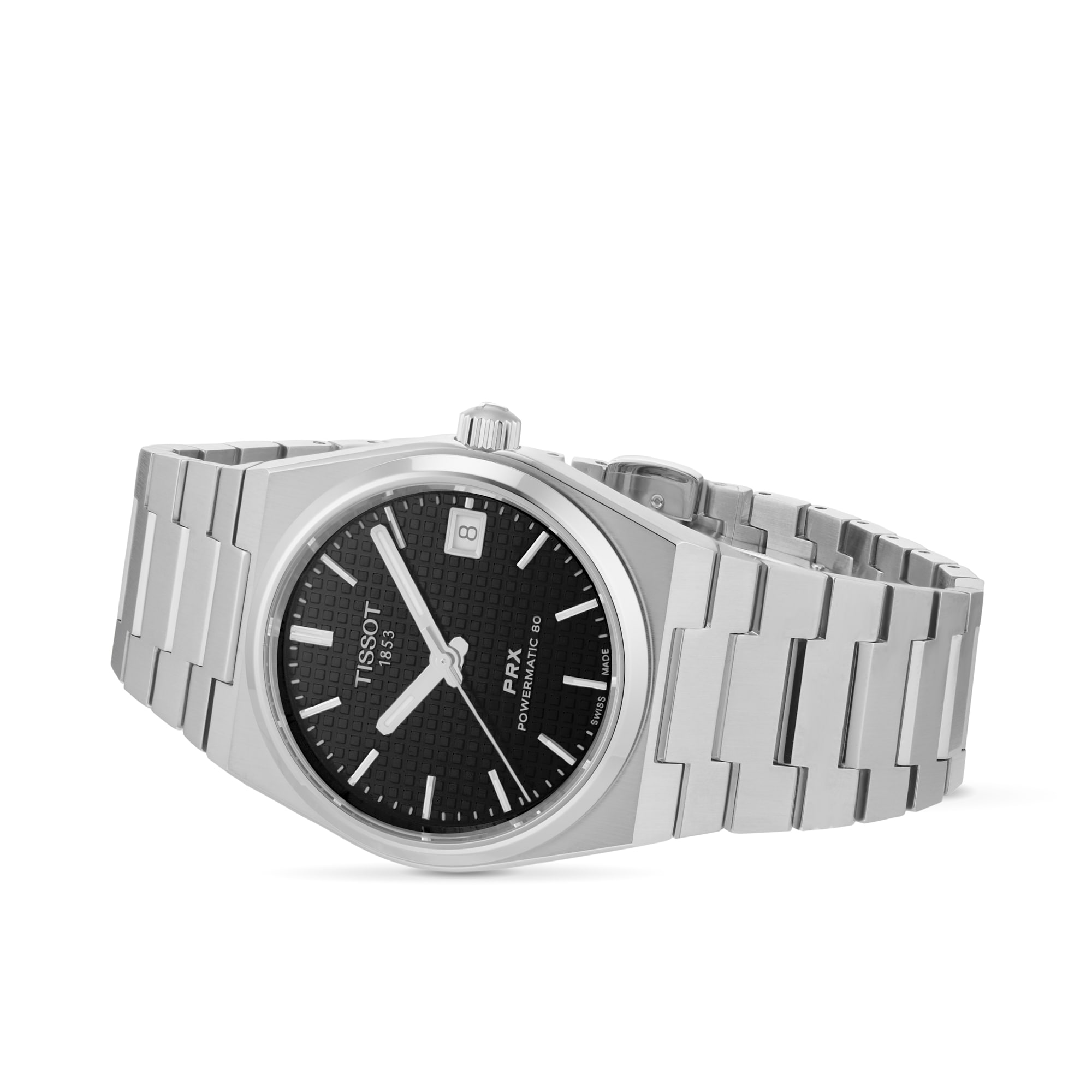 Tissot PRX Powermatic 80 35mm Unisex Watch Black Tissot PRX Powermatic 80 35mm Unisex Watch Black