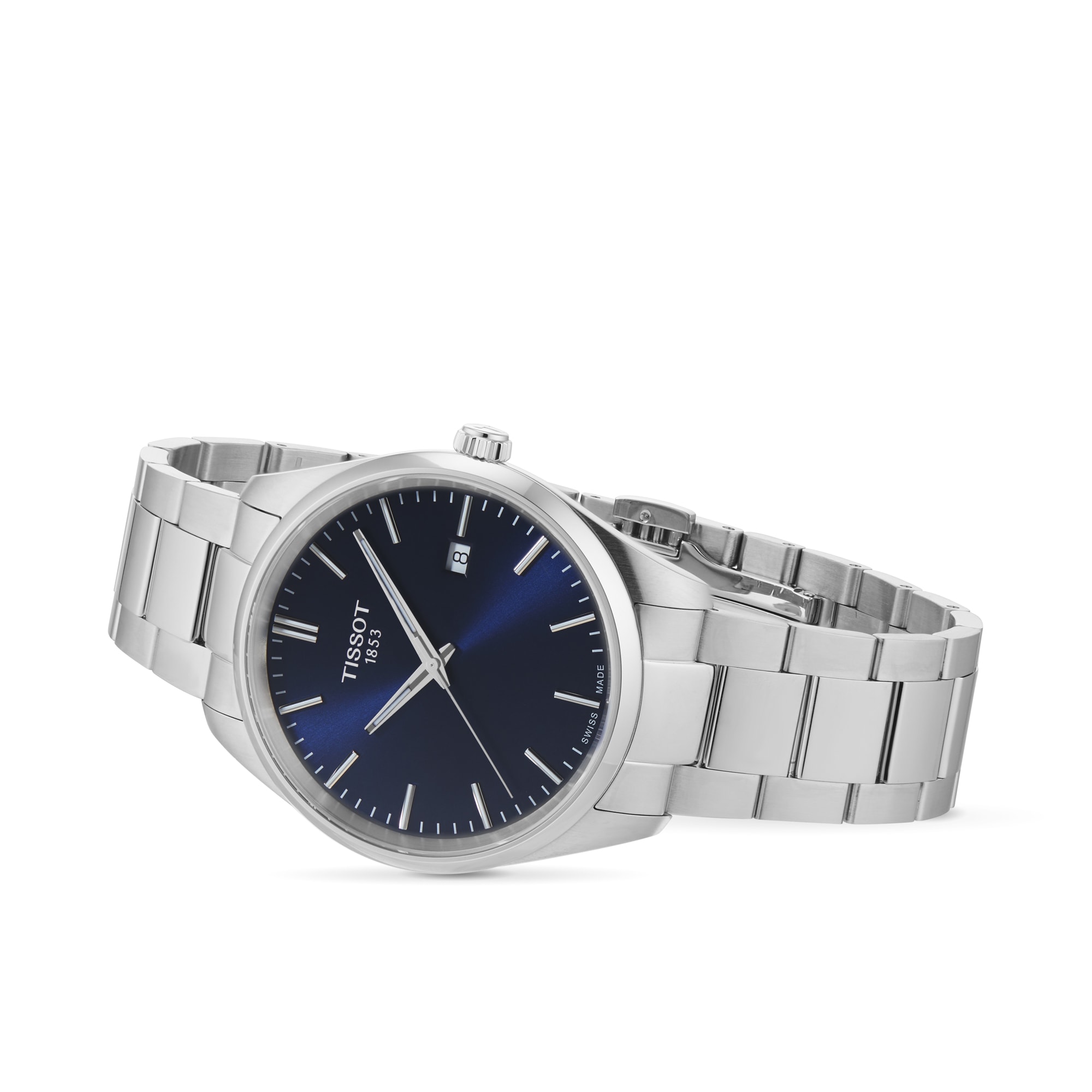Tissot PR100 Blue 40mm Mens Watch