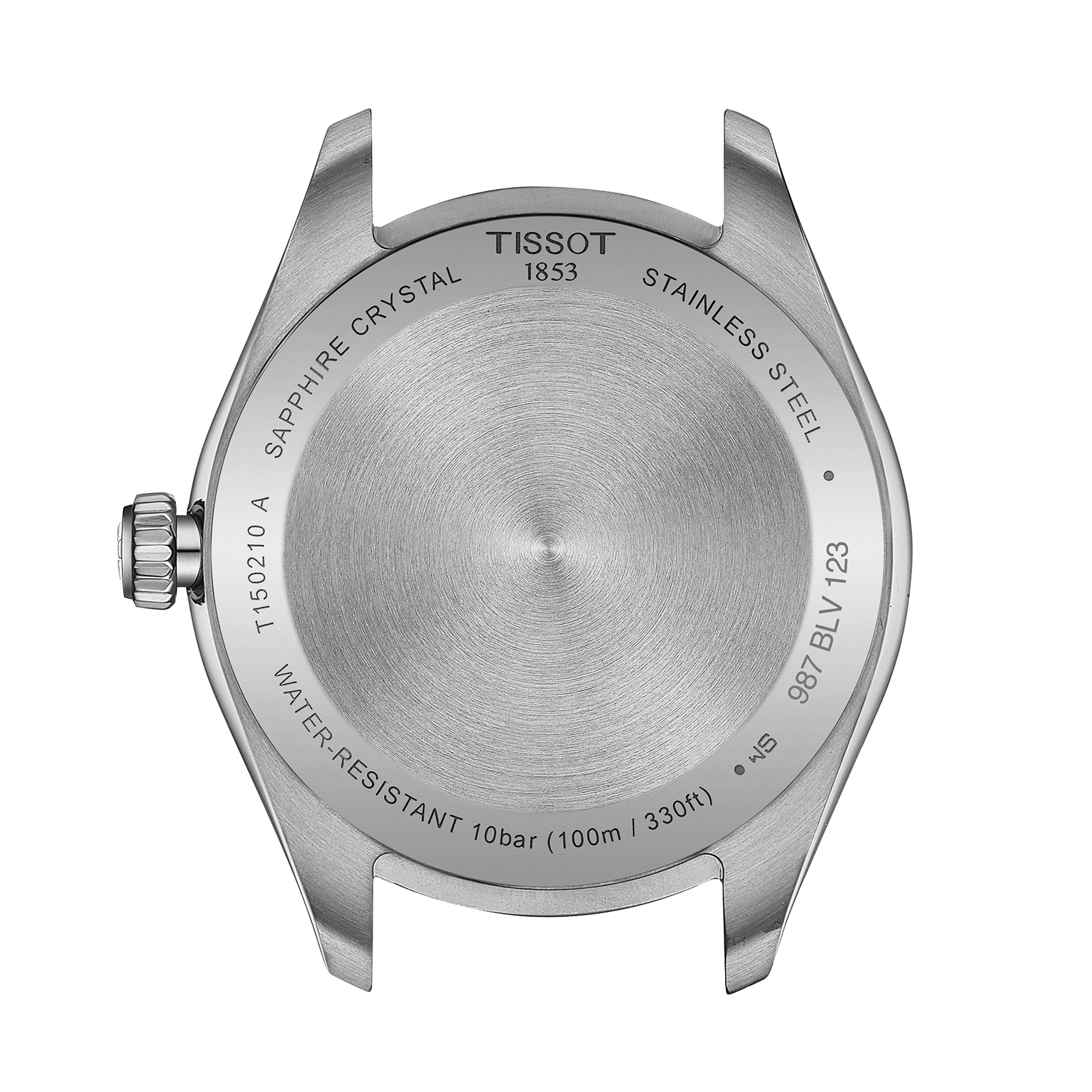 Tissot 1853 ladies hot sale watch sapphire crystal