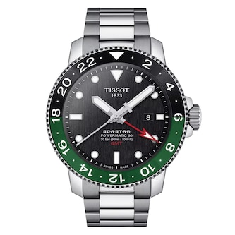 Tissot Seastar 1000 Powermatic 80 GMT 46mm Mens Watch Black Tissot Seastar 1000 Powermatic 80 GMT 46mm Mens Watch Black