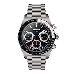 Tissot PR516 Mechanical Chronograph 41mm Mens Watch Black