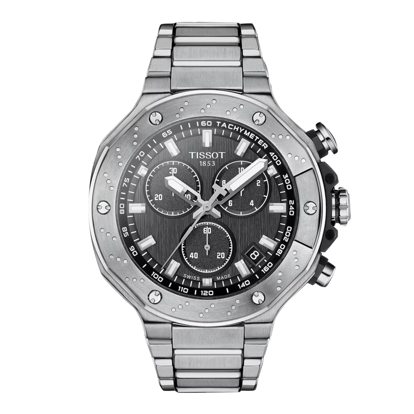 Tissot T-Race 45mm Mens Watch Black Tissot T-Race 45mm Mens Watch Black