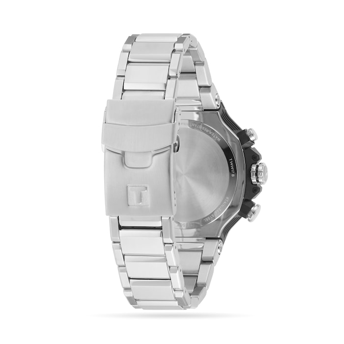 Tissot T-Race 45mm Mens Watch Silver