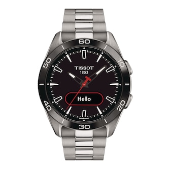 Tissot T-Touch Connect Sport 44mm Unisex Watch Black With Titanium Strap Tissot T-Touch Connect Sport 44mm Unisex Watch Black With Titanium Strap