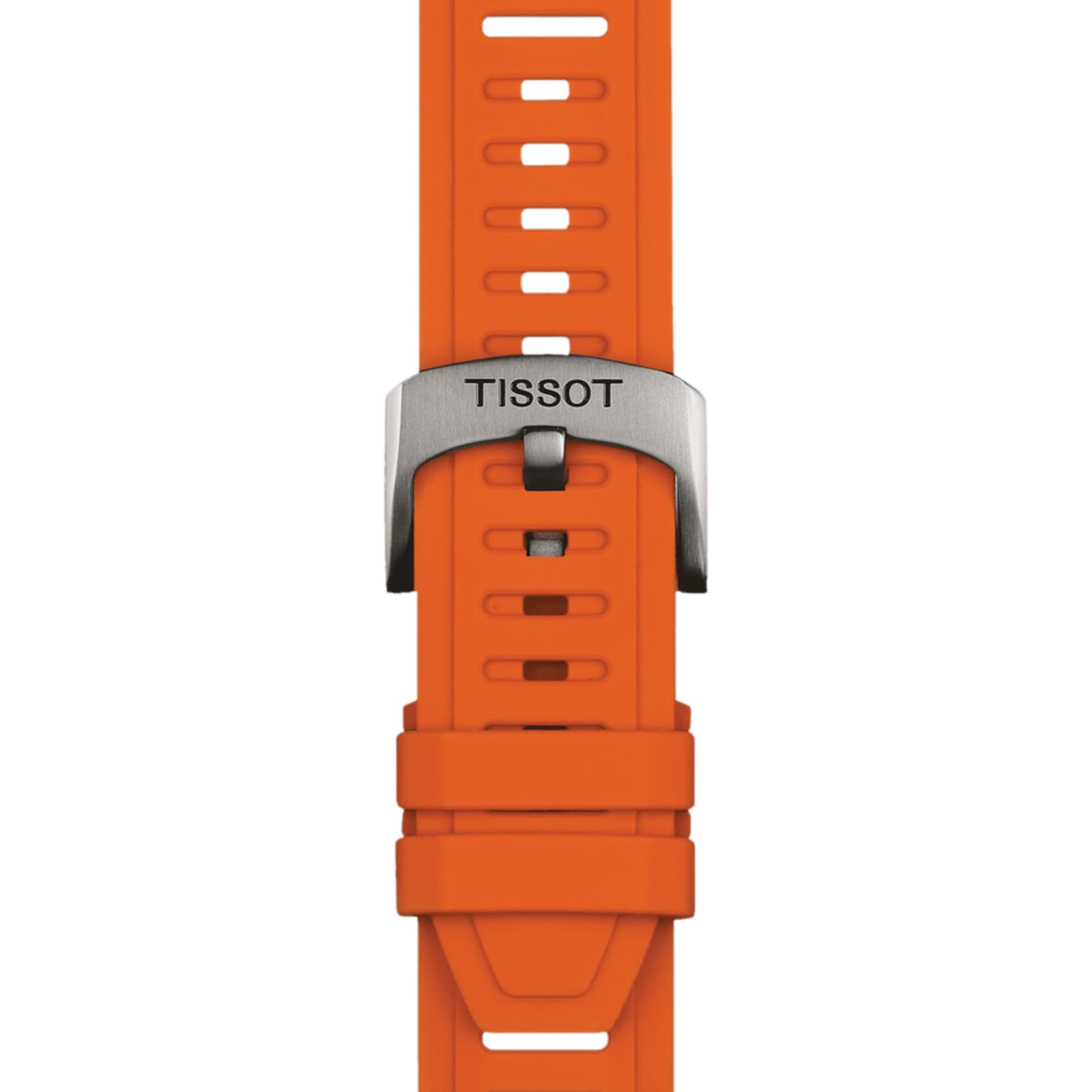 Tissot T-Touch Connect Sport 44mm Unisex Watch Black With Orange Silicone Strap Tissot T-Touch Connect Sport 44mm Unisex Watch Black With Orange Silicone Strap