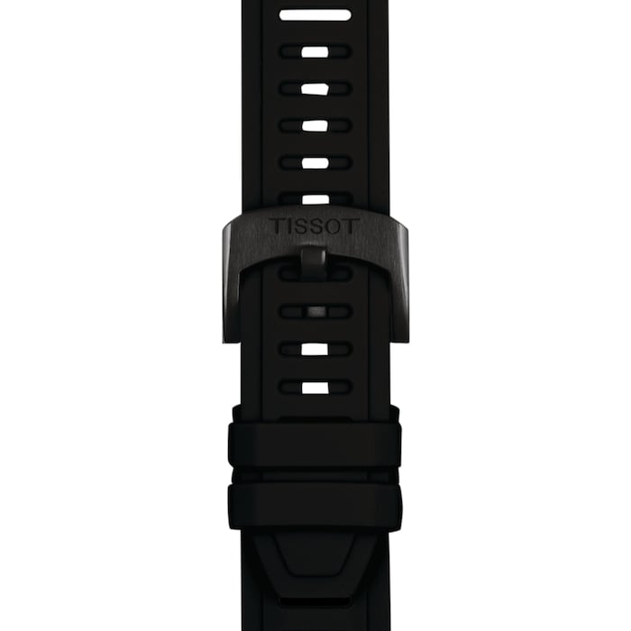 Tissot T-Touch Connect Sport 44mm Unisex Watch Black With Black Silicone Strap