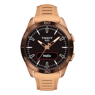 Tissot T-Touch Connect Sport 44mm Unisex Watch Black With Silicone Strap