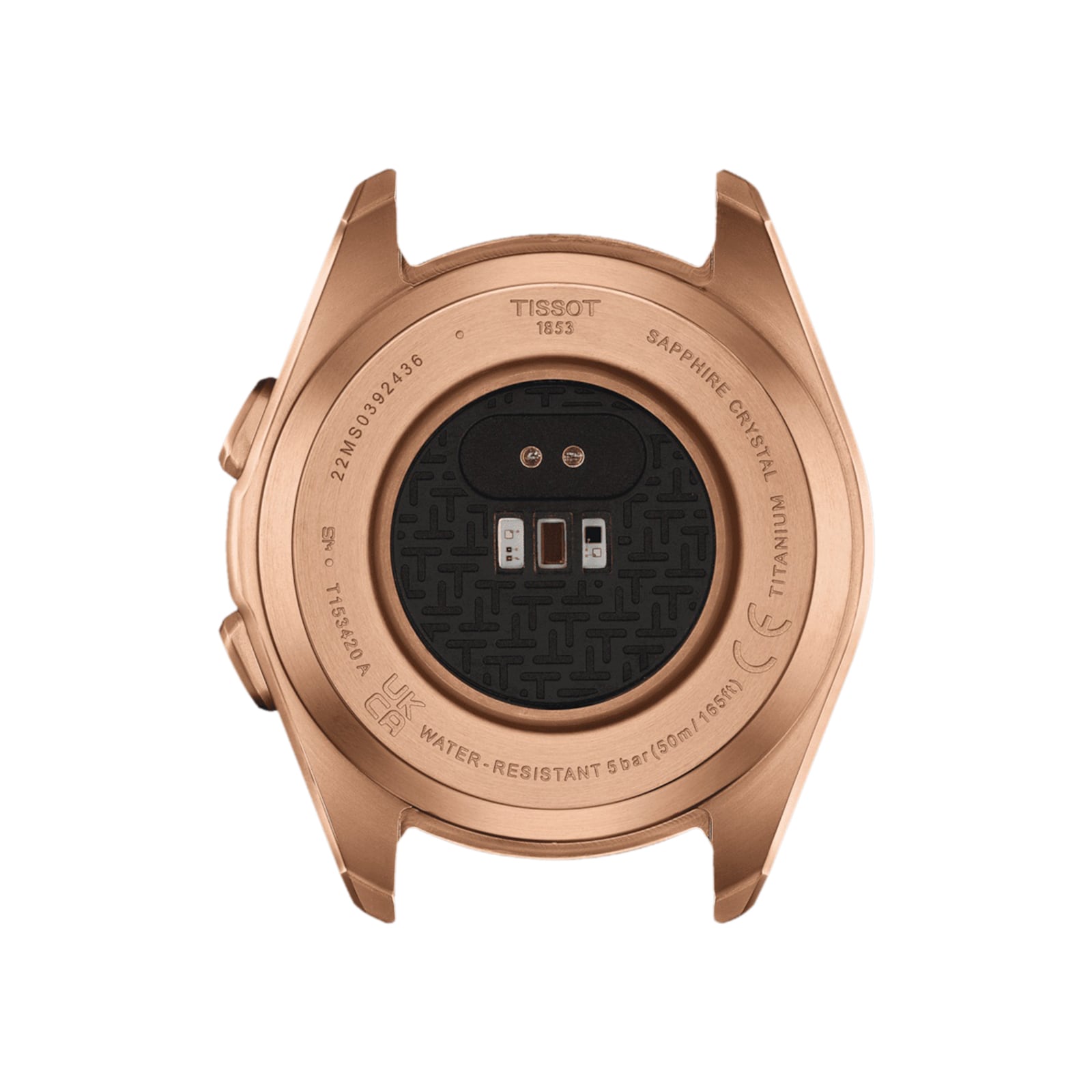Tissot T-Touch Connect Sport 44mm Unisex Watch Black With Silicone Strap Tissot T-Touch Connect Sport 44mm Unisex Watch Black With Silicone Strap