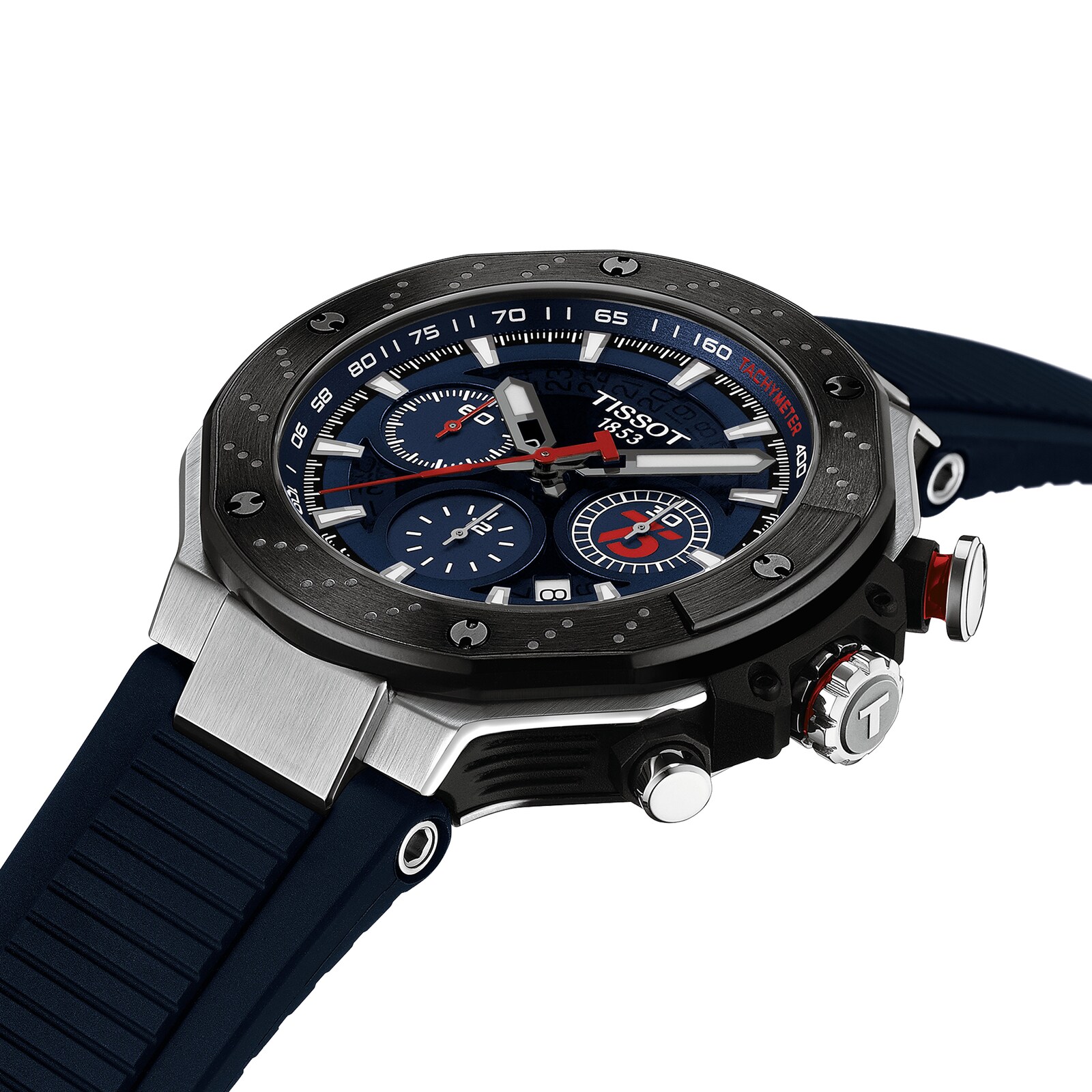 Tissot T-Race MotoGP Automatic Chronograph 2024 Limited Edition 45mm Mens Watch Blue