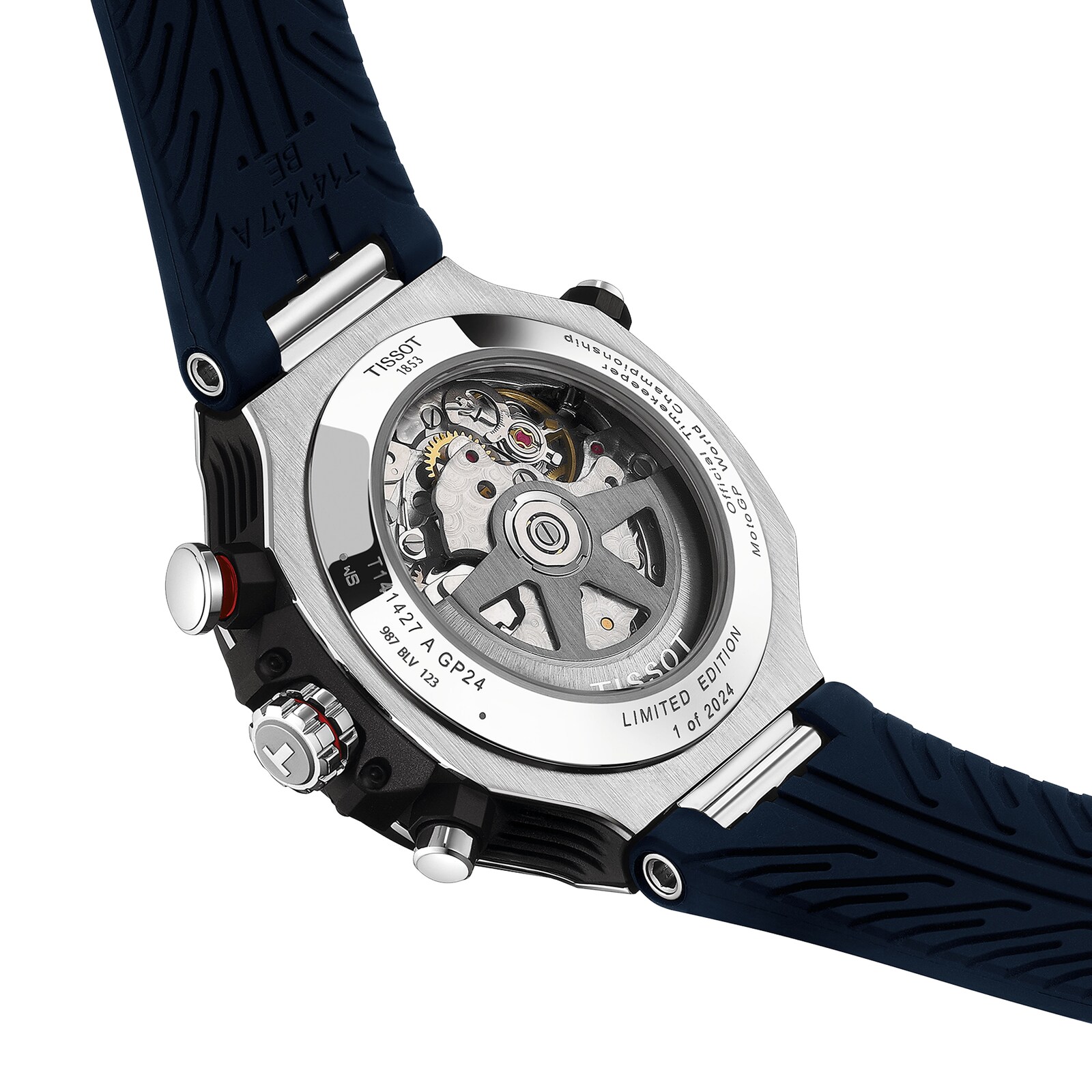 Tissot T-Race MotoGP Automatic Chronograph 2024 Limited Edition 45mm Mens Watch Blue