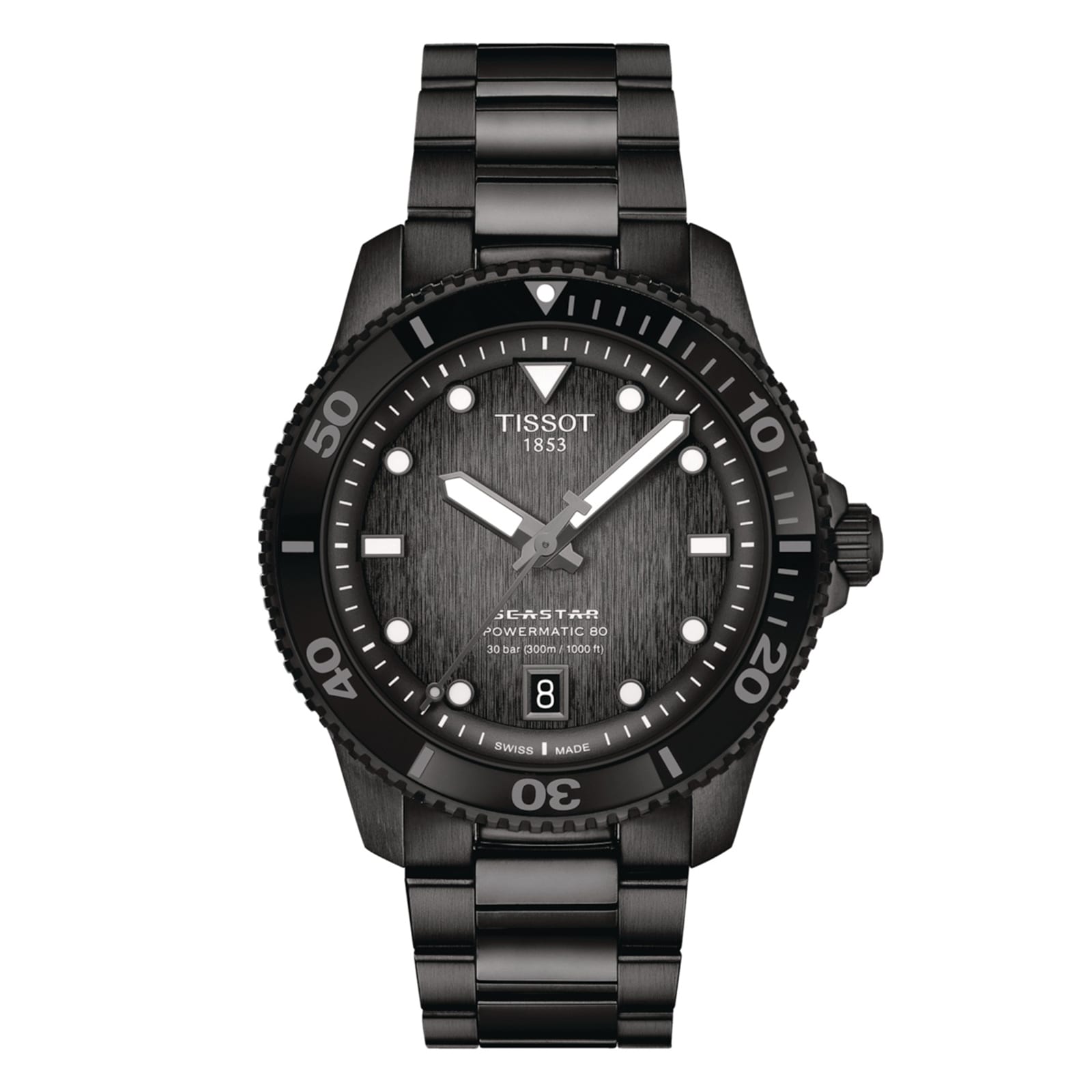 Seastar 1000 Powermatic 80 40mm Mens Watch