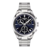 Tissot PR 100 Chronograph 40mm Mens Watch Blue