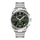 Tissot PR 100 Chronograph 40mm Mens Watch Green