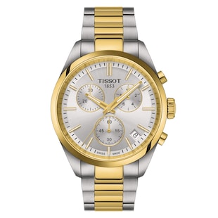 Tissot PR 100 Chronograph 40mm Mens Watch Silver