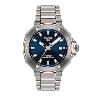 Tissot T-Race Powermatic 80 41mm Mens Watch Blue