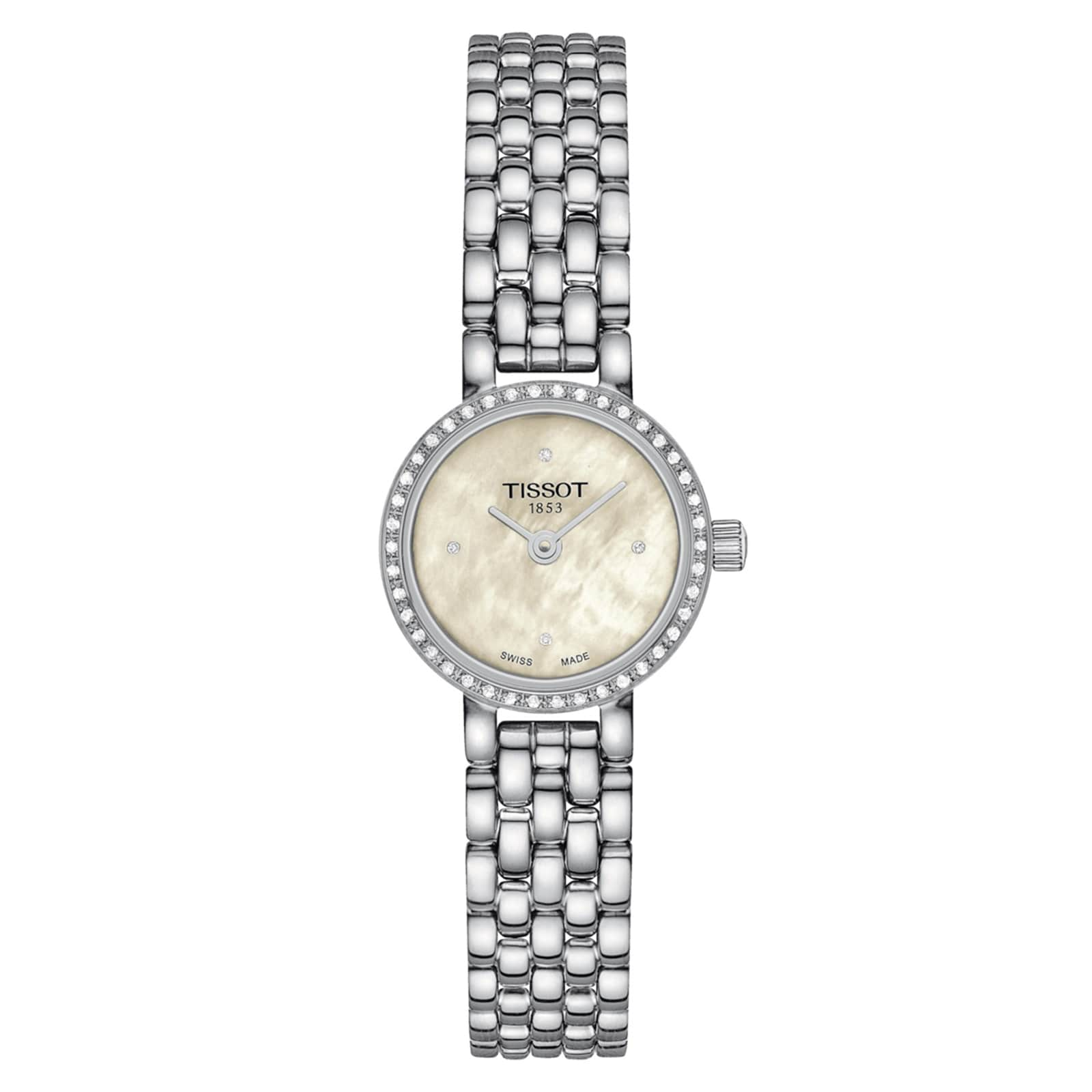 Lovely Round 19.5mm Ladies Watch Mother Of Pearl