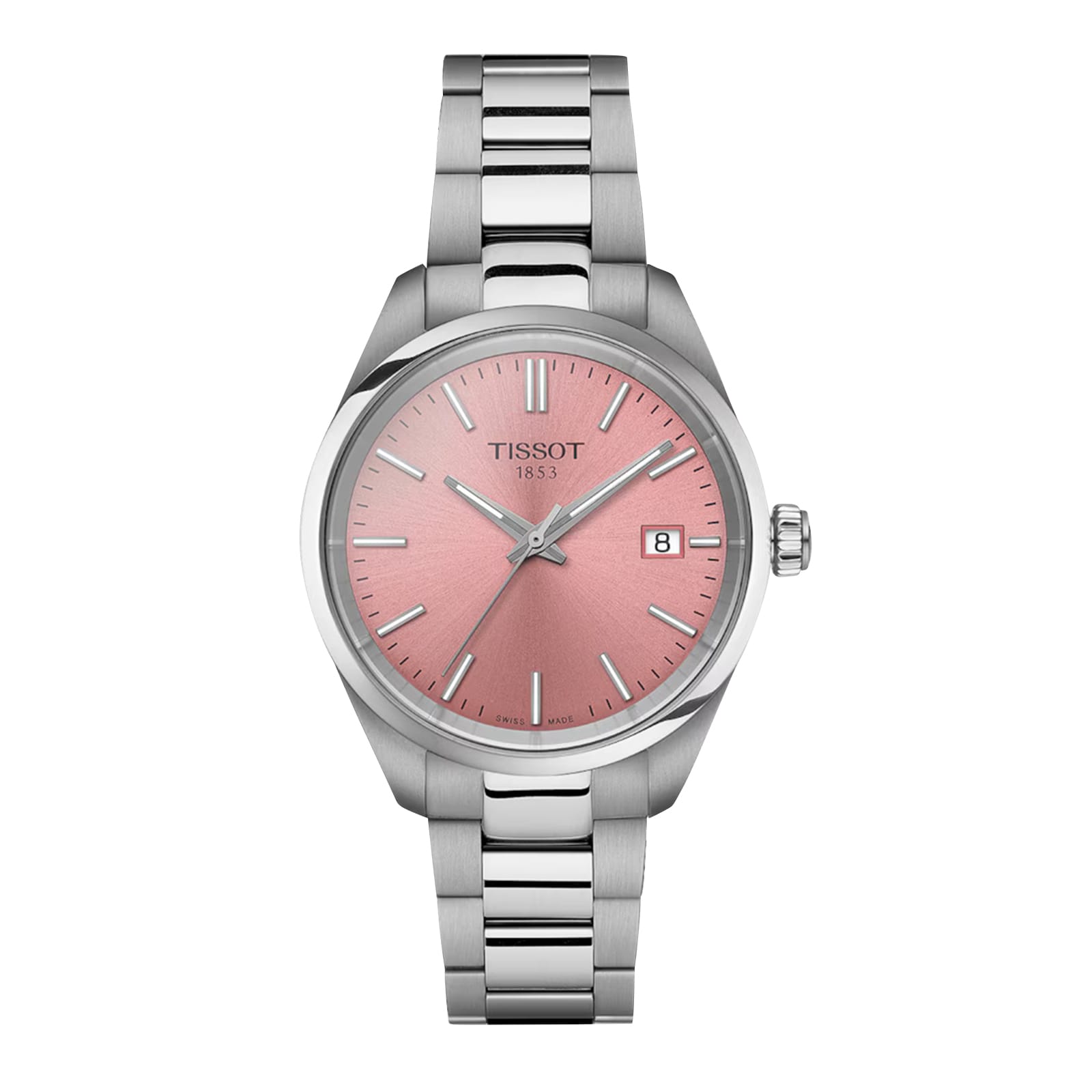 Tissot PR100 Quartz 34mm Unisex Watch Pink Tissot PR100 Quartz 34mm Unisex Watch Pink