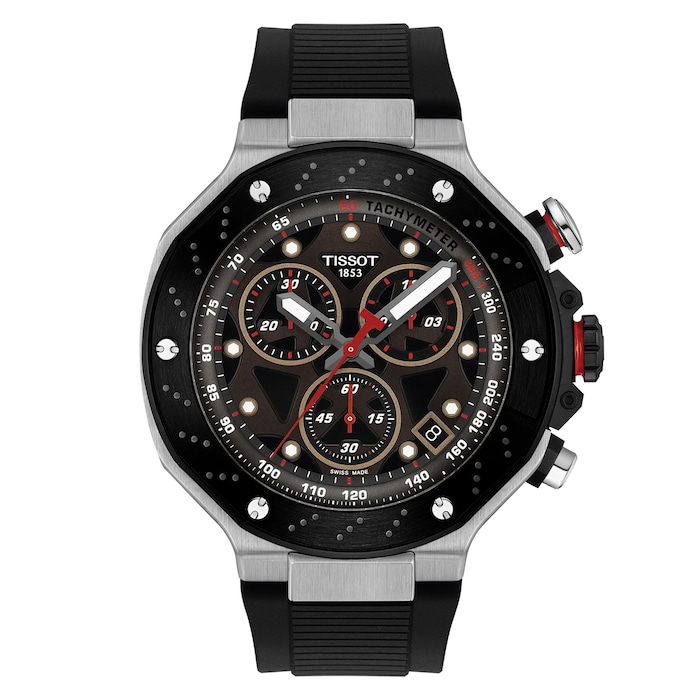 Tissot T-Race MotoGP Quartz Chronograph 2025 Limited Edition 45mm Mens Watch Grey