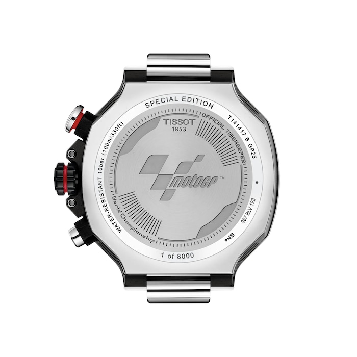 Tissot T-Race MotoGP Quartz Chronograph 2025 Limited Edition 45mm Mens Watch Grey