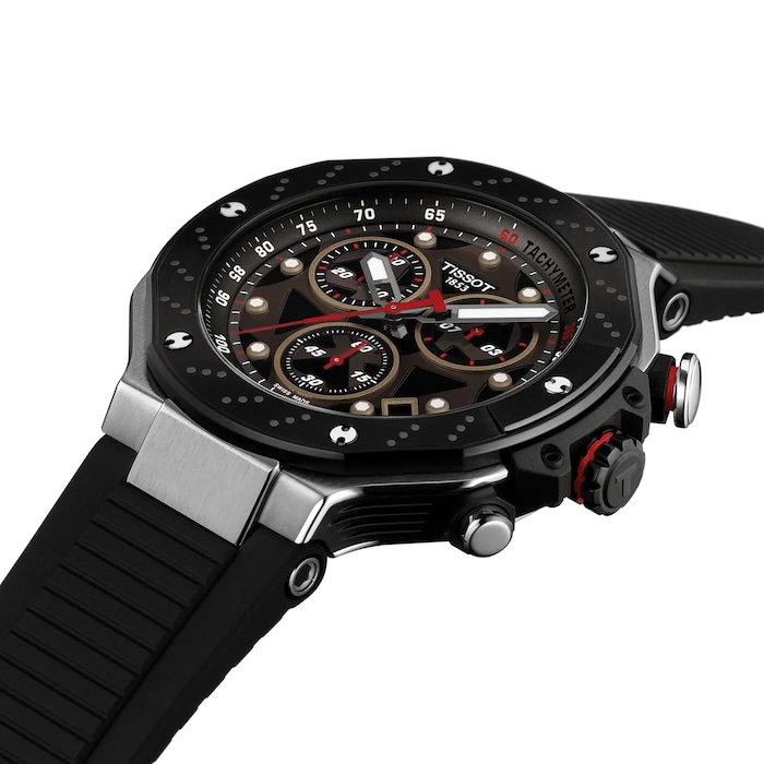 Tissot T-Race MotoGP Quartz Chronograph 2025 Limited Edition 45mm Mens Watch Grey