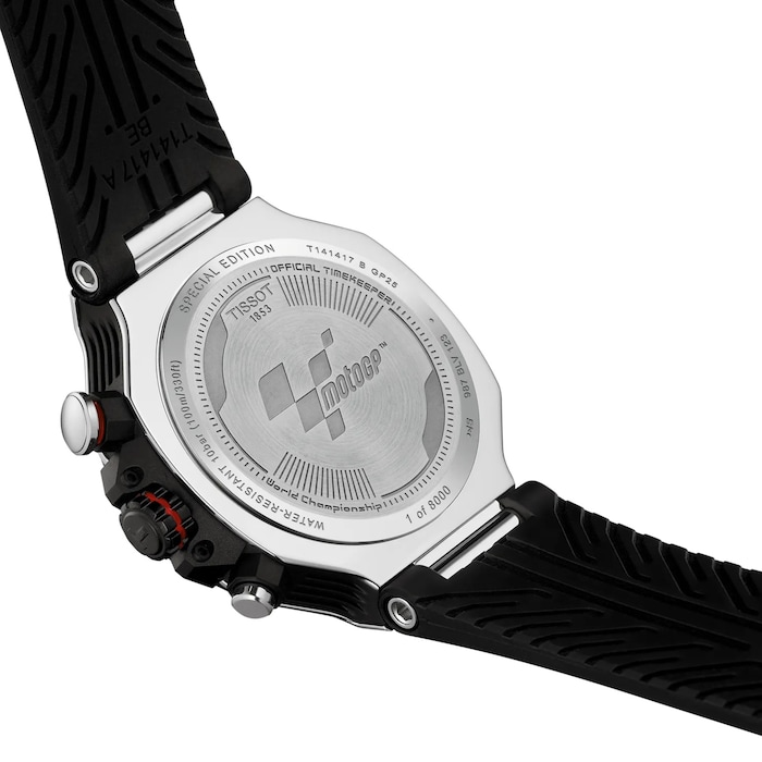 Tissot T-Race MotoGP Quartz Chronograph 2025 Limited Edition 45mm Mens Watch Grey