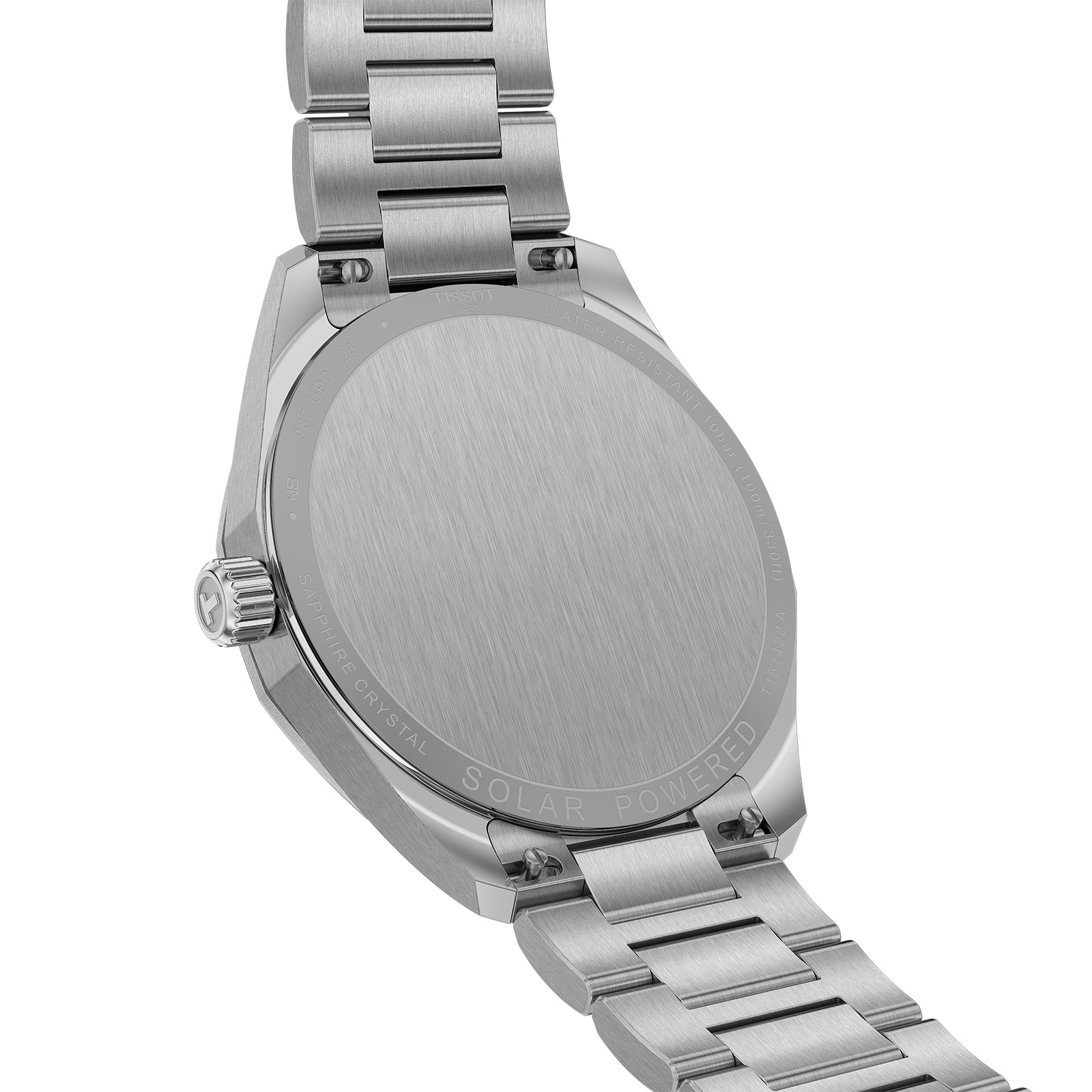 Tissot PRC 100 Solar Quartz 39mm Mens Watch Blue