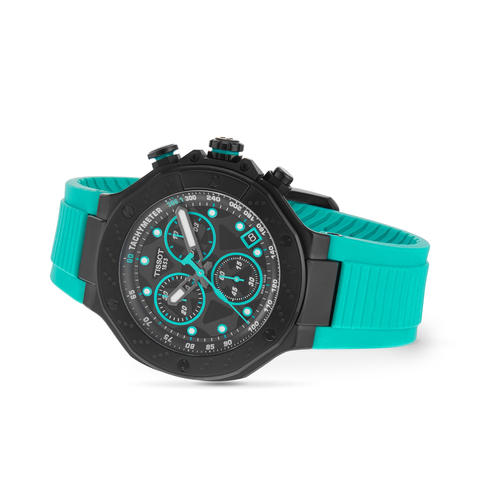Tissot T-Race Quartz Chronograph 45mm Mens Watch Black Tissot T-Race Quartz Chronograph 45mm Mens Watch Black
