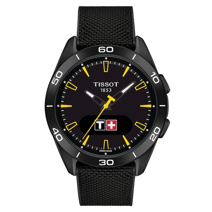 Tissot T-Touch Connect Sport 44mm Mens Watch Black