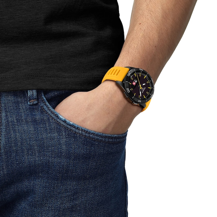 Tissot T-Touch Connect Sport 44mm Mens Watch Black