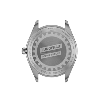 Tissot PR100 Jungfraubahn Quartz 40mm Mens Watch Silver