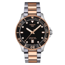 17361850 - Tissot Seastar 1000 Quartz 40mm Mens Watch Black