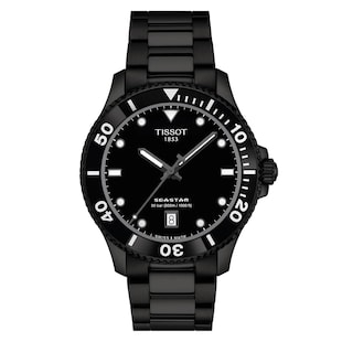 Tissot Tissot Seastar 1000 Quartz 40mm Mens Watch Black