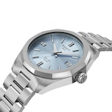 Tissot PRC 100 Solar Quartz 34mm Blue Ladies Watch