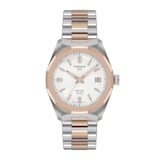 Tissot PRC 100 Solar Quartz 34mm Bicolour Ladies Watch