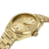 Tissot PRC 100 Solar Quartz 34mm Gold Ladies Watch